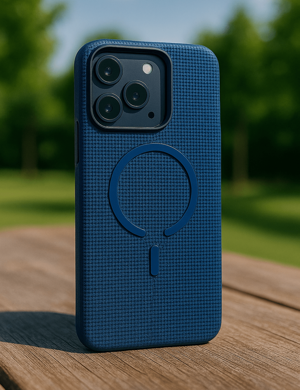 MagSafe-Compatible Shockproof Textured iPhone Case