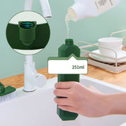 Multifunctional Liquid Kitchen Cleaning Bottle Brush Image 4
